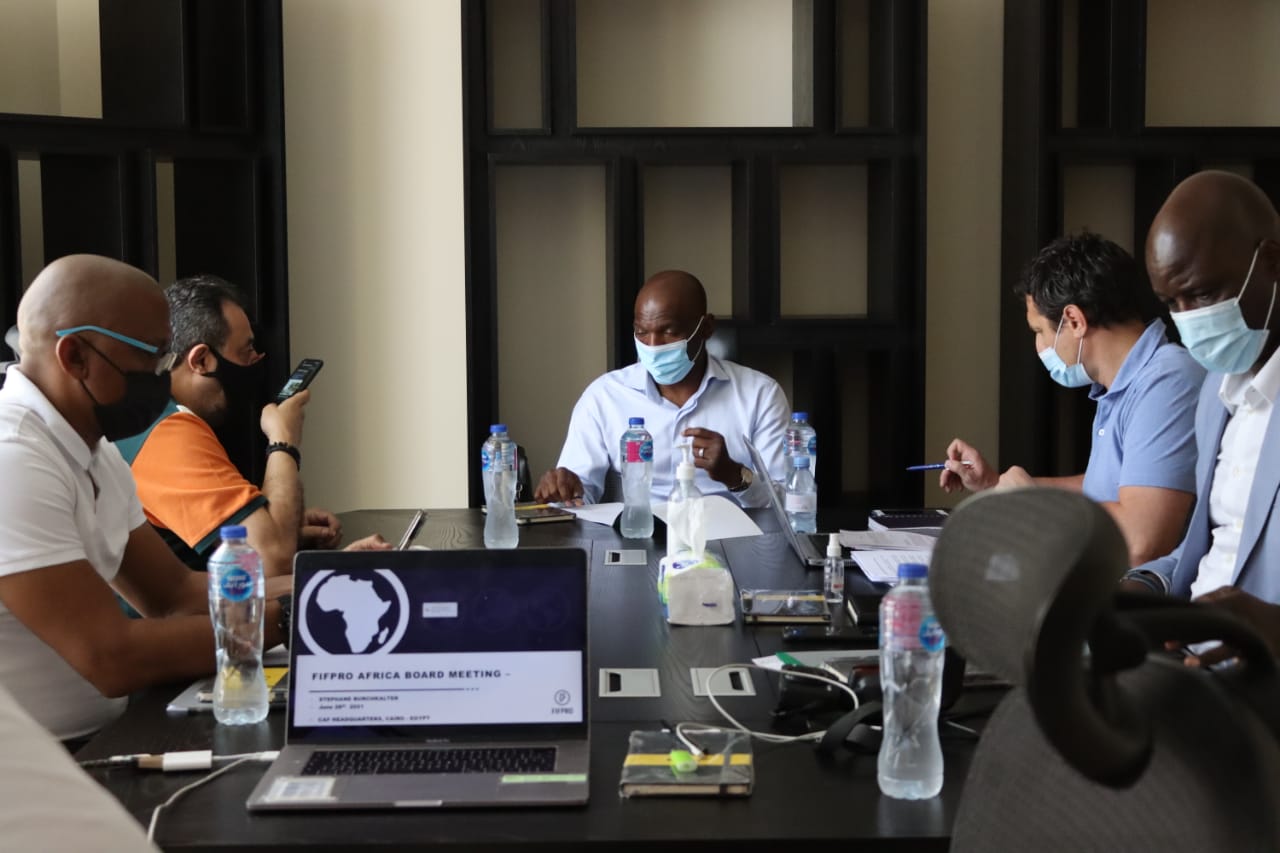 FIFPro Africa board meeting in CAF